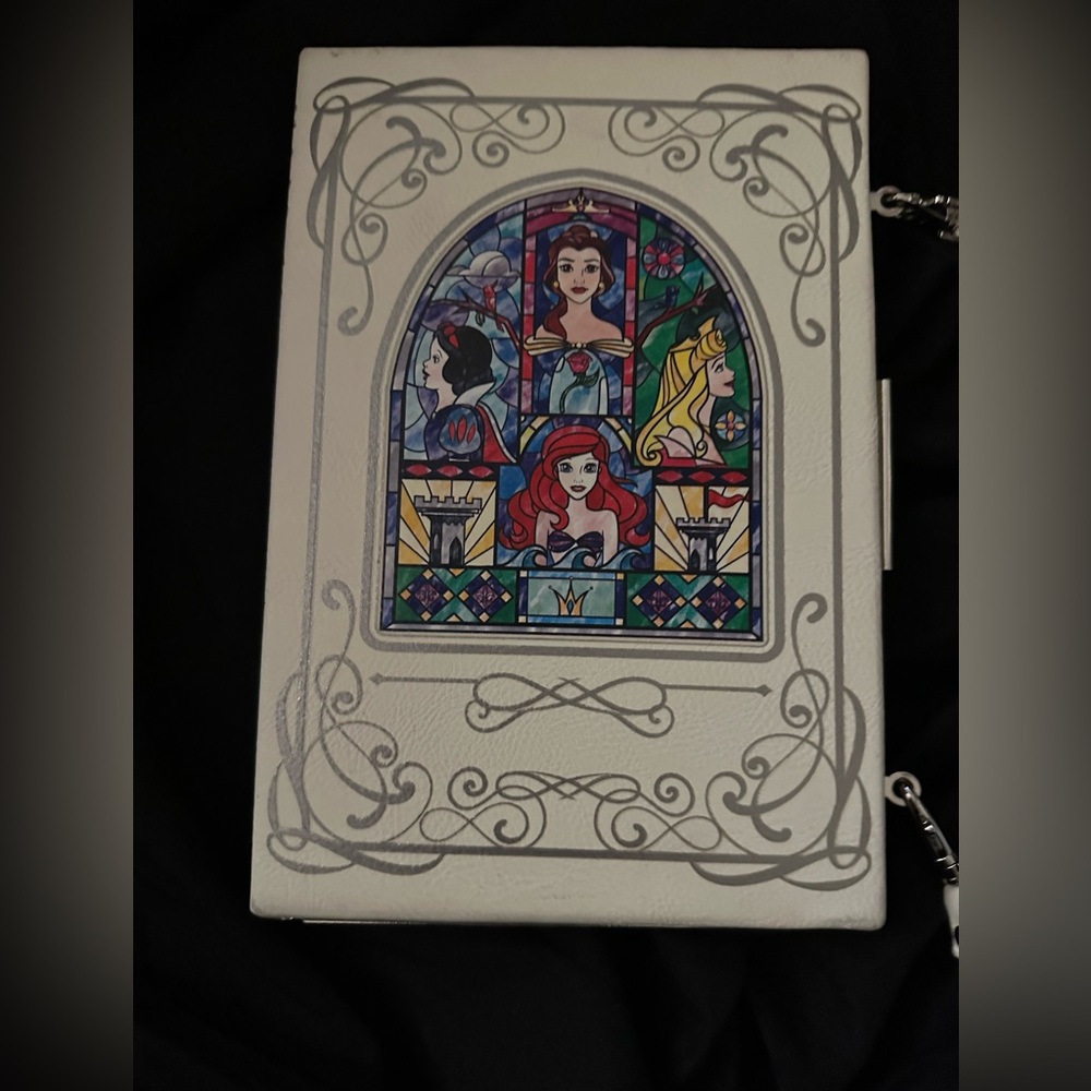 Disney Princess Crossbody Bag - White and Multicolor